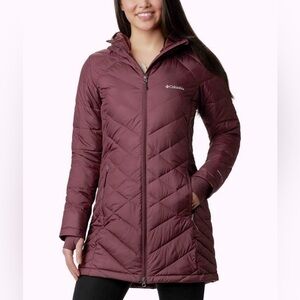 NWT Columbia Women's Heavenly Long Hooded Jacket